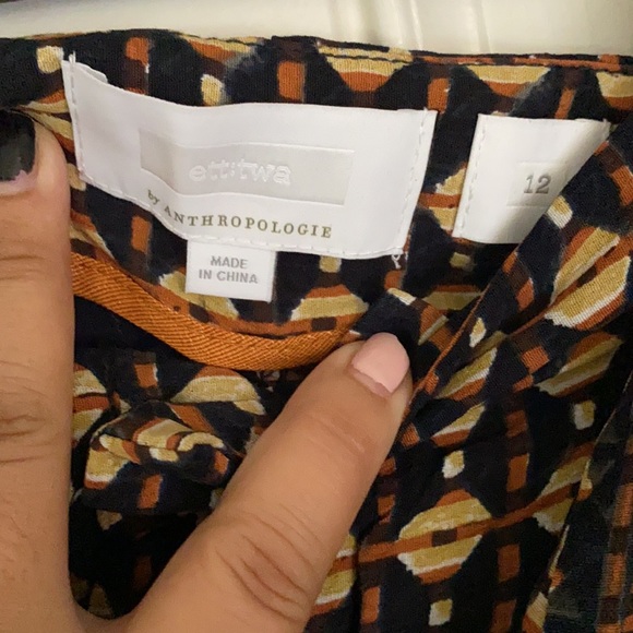 NWT Anthropologie Metzner Wide Leg Trousers 10-8 - Picture 8 of 11